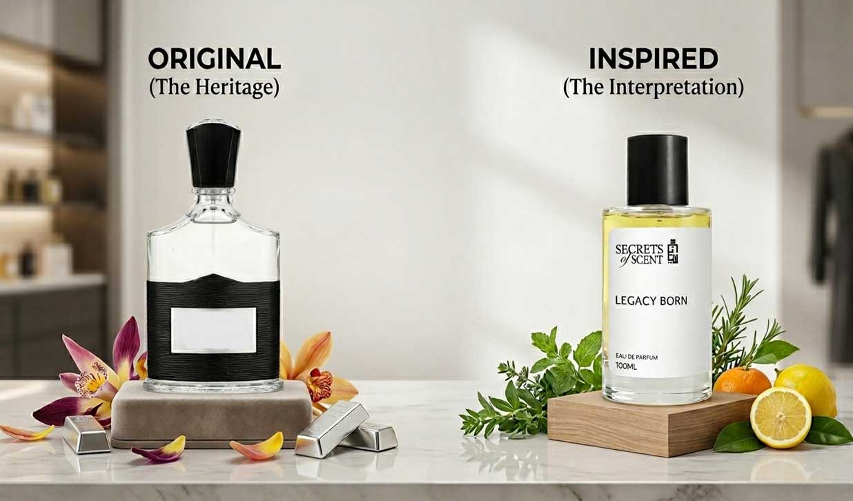 The Difference Between Original Perfumes & Inspired Perfumes